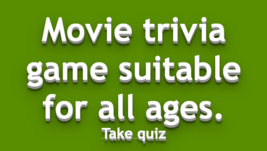 Movie trivia quiz suitable for all audiences