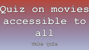 Movie trivia quiz suitable for all audiences