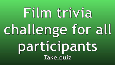 Movie trivia quiz suitable for all audiences