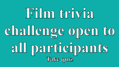 Trivia quiz for all movie lovers