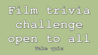 Movie trivia quiz suitable for all audiences