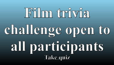 Movie trivia quiz suitable for all audiences