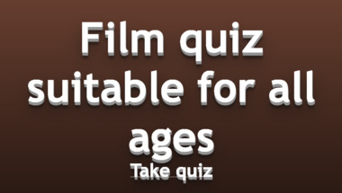 Movie trivia quiz suitable for all audiences