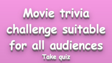 Trivia quiz on movies for all participants