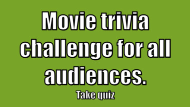 Movie trivia quiz suitable for all audiences