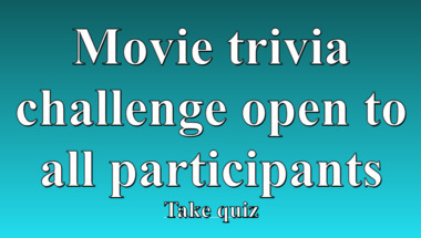 Movie trivia quiz suitable for all audiences