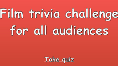 Movie trivia quiz suitable for all audiences