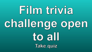 Movie trivia quiz suitable for all audiences
