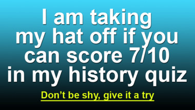 General knowledge quiz for you