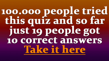 Trivia quiz for all subjects