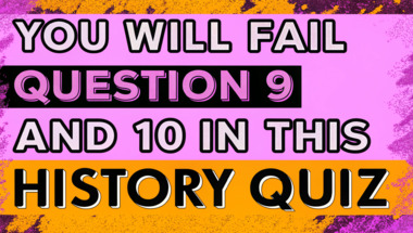 Hard History Quiz