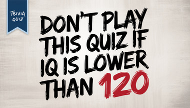 High IQ trivia challenge