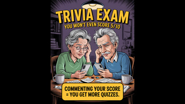 A quiz comprising of general trivia questions to put the intelligence of smart individuals to the test.