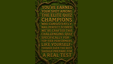 Super hard trivia quiz