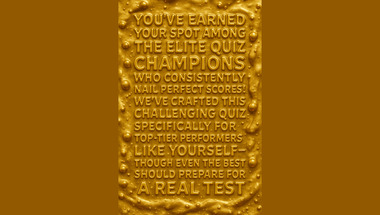 Expert Level Trivia Quiz