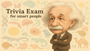 A trivia quiz for knowledge lovers