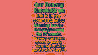 General Knowledge Quiz (10 questions)