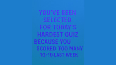 * General Trivia Quiz *