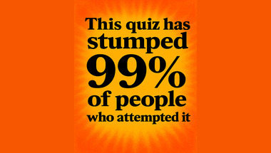 Trivia quiz with 10 fun questions