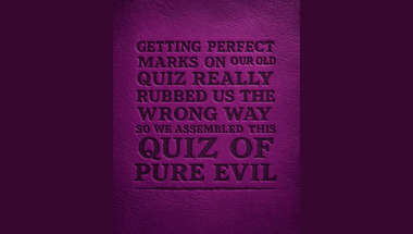 Trivia quiz to have fun with