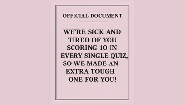 Trivia quiz for smart people