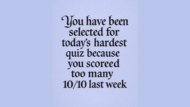 Trivia quiz for smart people