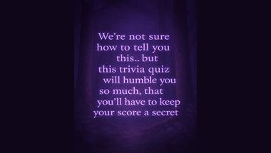 Trivia quiz for smart people