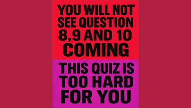 Trivia quiz for smart people