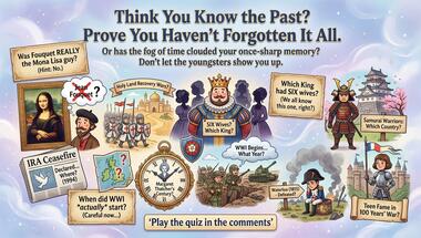 Ten-question challenge: Unravel the mysteries of history!