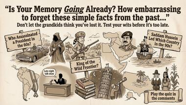 Challenge your knowledge with a 10-question history brain teaser