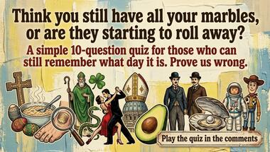 Ten-question quiz packed with curious facts