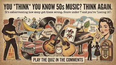 1950s Music Challenge: 10 Groovy Questions