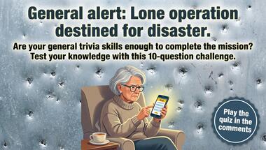 10-question challenge: Test your trivia smarts!