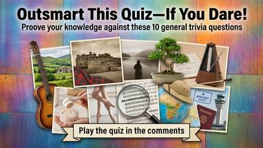 10-question fun facts challenge