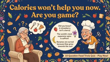 Sizzling 10-question food challenge