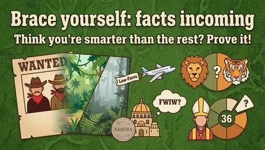 10-question general knowledge challenge