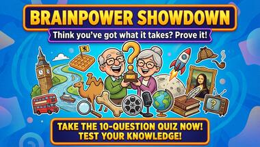Ten-question brain teaser (general knowledge)