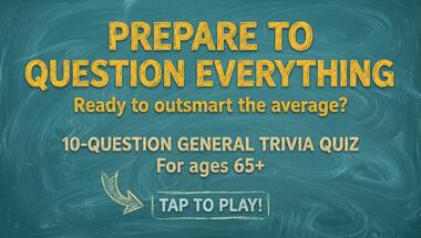10-question pop quiz on random facts