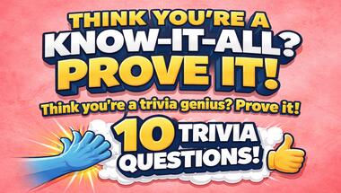10-question general knowledge challenge