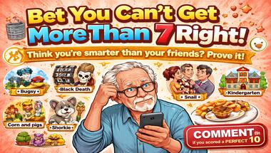 10-question general knowledge challenge