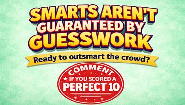 10-question general knowledge challenge