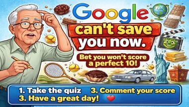 Ten-question general knowledge challenge