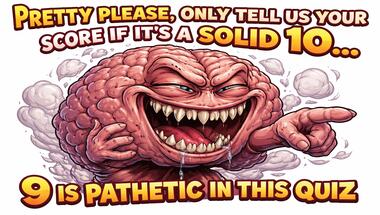 10-question mixed knowledge challenge