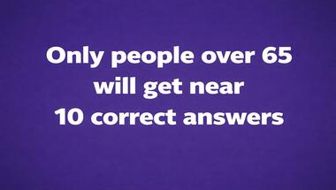 Ten-question trivia challenge