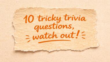 10-question general knowledge challenge