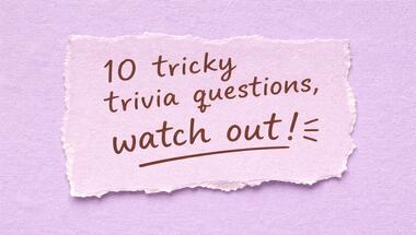 10-question fun fact challenge