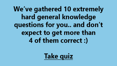10 general trivia questions