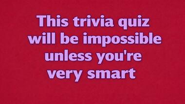 10-question pop quiz on random facts