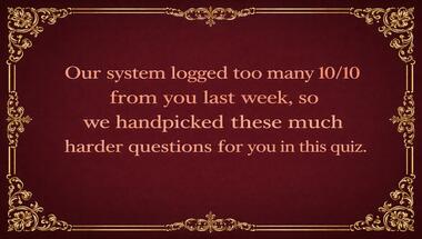 10-question mixed knowledge challenge