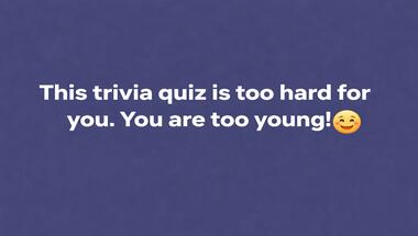 10-question trivia challenge